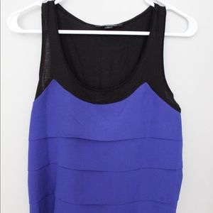 Royal blue crop top